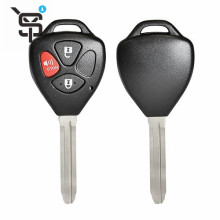 high quality key shell for toyota key blank 3button YS200806